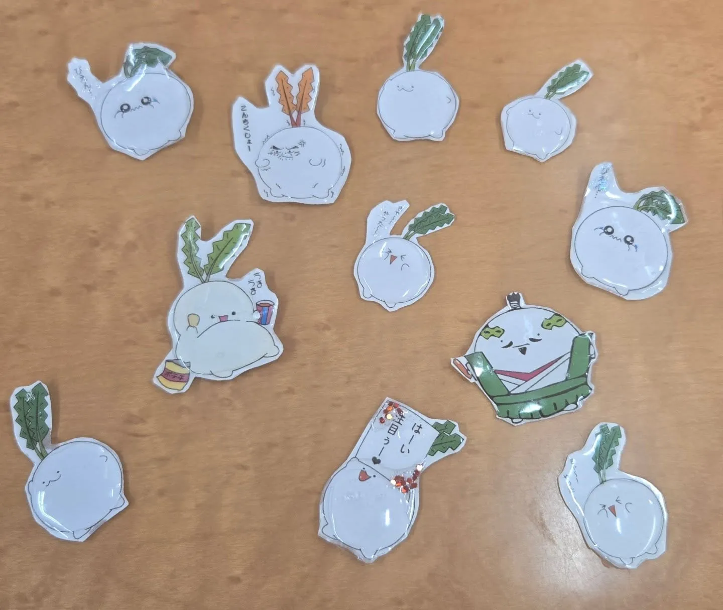 小学生流行りのぷっくりシール